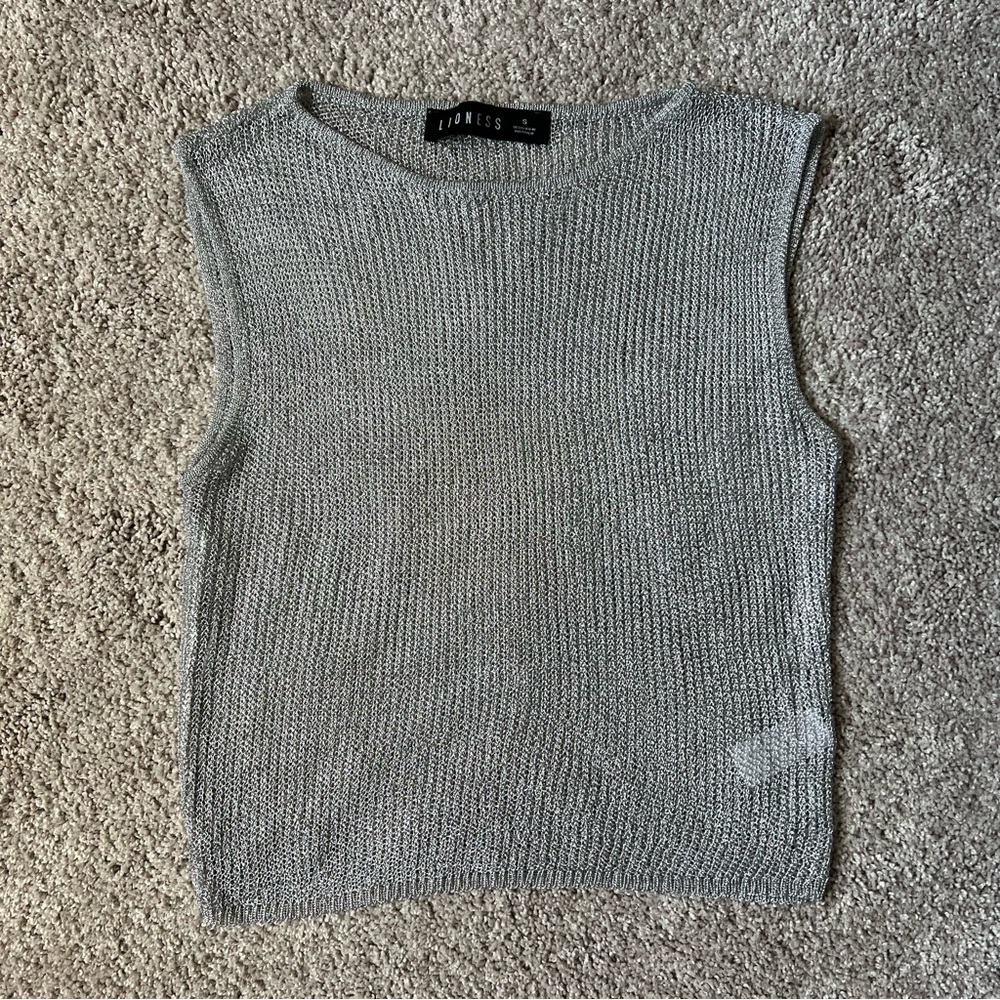 Silver Palasades Top